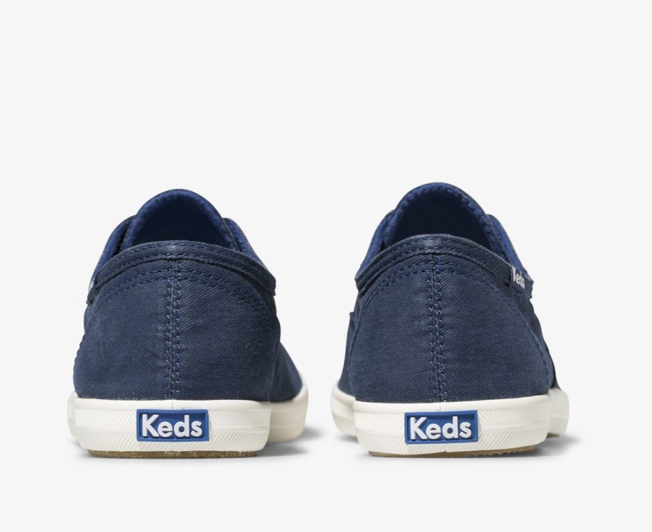 Chillax Wasbare Blauwe Keds Voor Dames