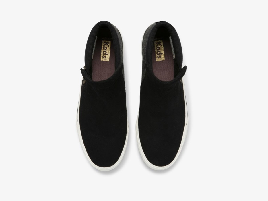 Dames Cooper Zip Bootie Keds Zwart