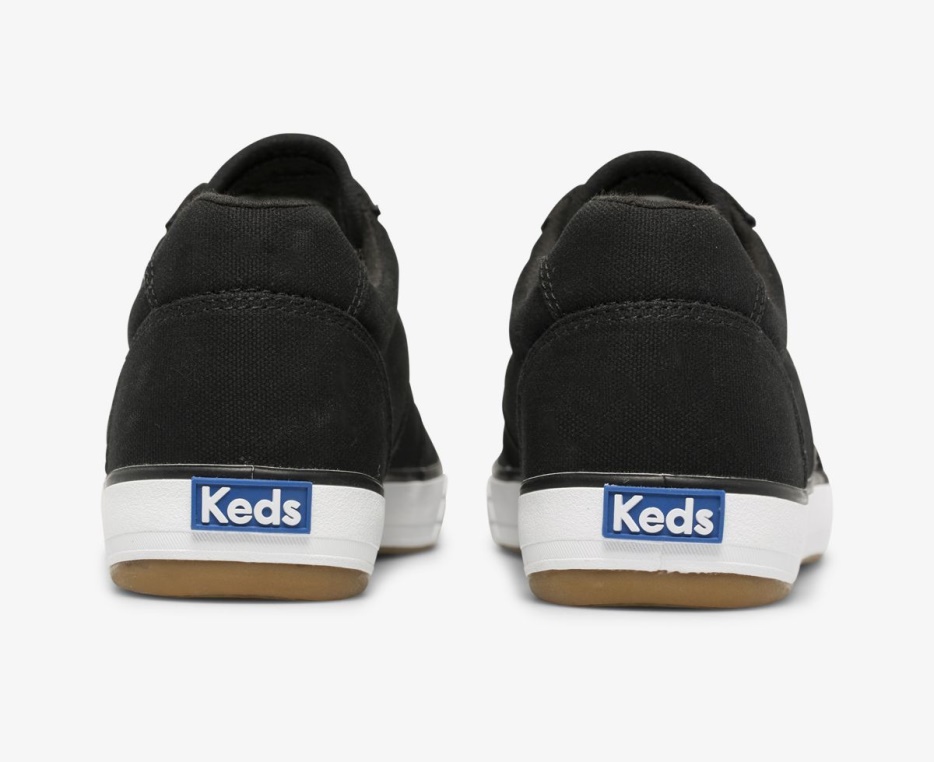 Dames Courty Ii Canvas Keds Zwart