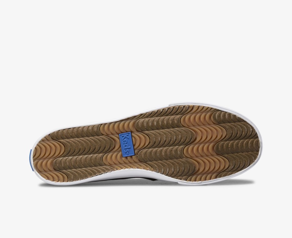 Dubbeldekker Canvas Dames Zwart Keds