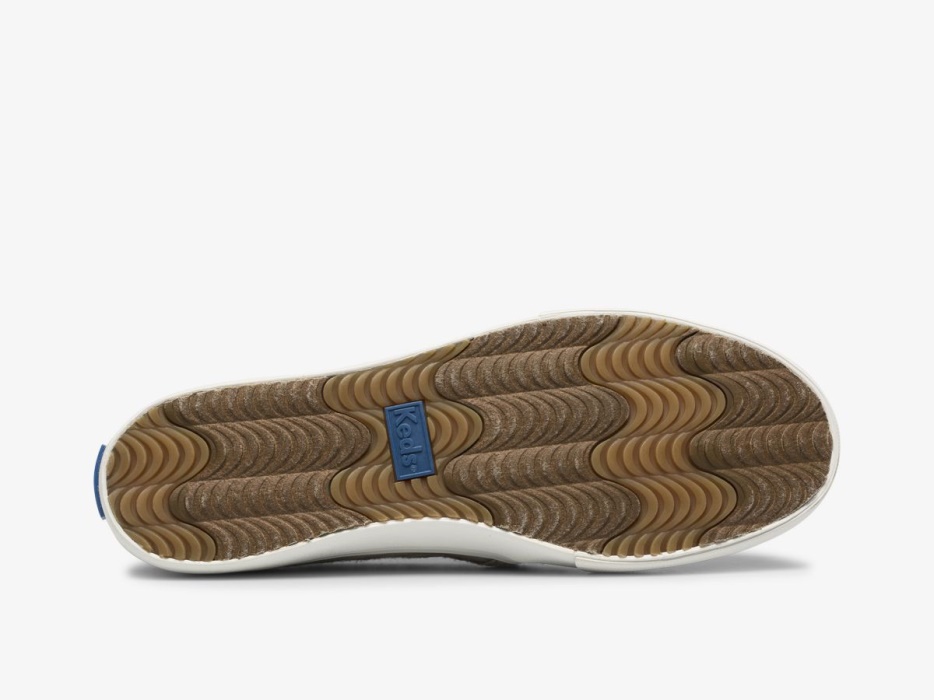 Dames Dubbeldekker Geo Jersey Grijs Keds