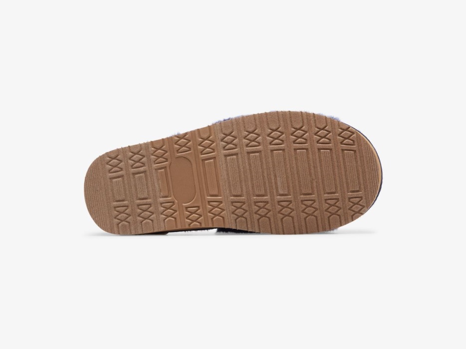 Fuzzy Slipper Dames Keds Blauw