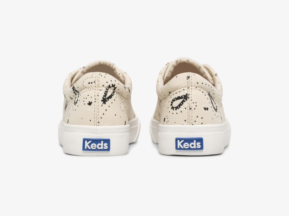 Jump Kick Voor Dames. Biologische Bandana Keds Latte
