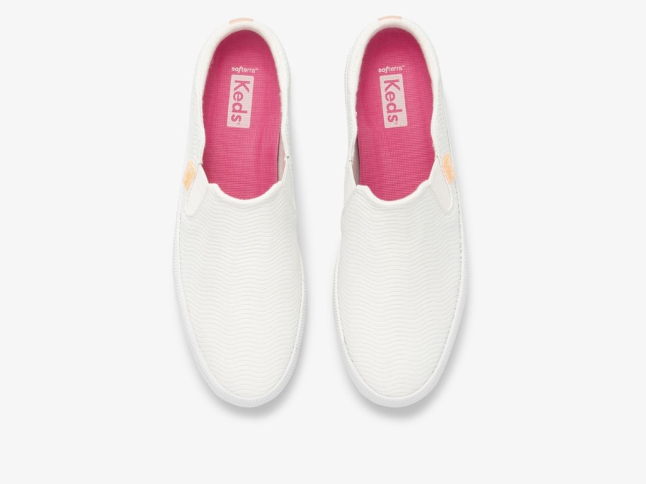 Kickback Mule Dames Scuba Keds Wit
