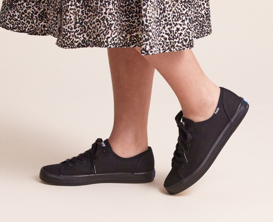 Kickstart Keds Dames Zwart