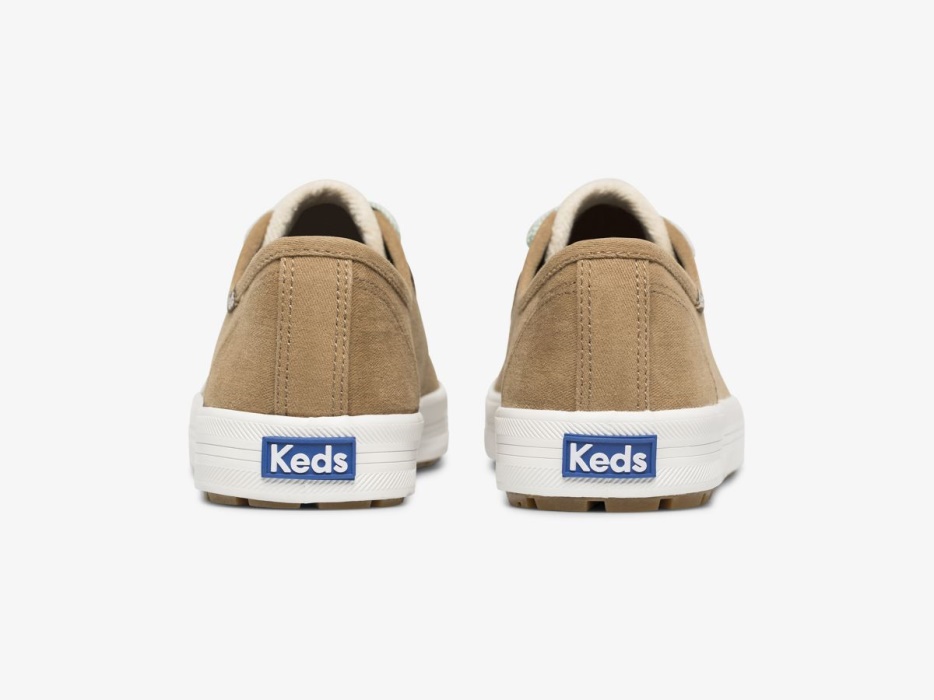 Kickstart Trx Soft Twill Keds Walnoot Voor Dames