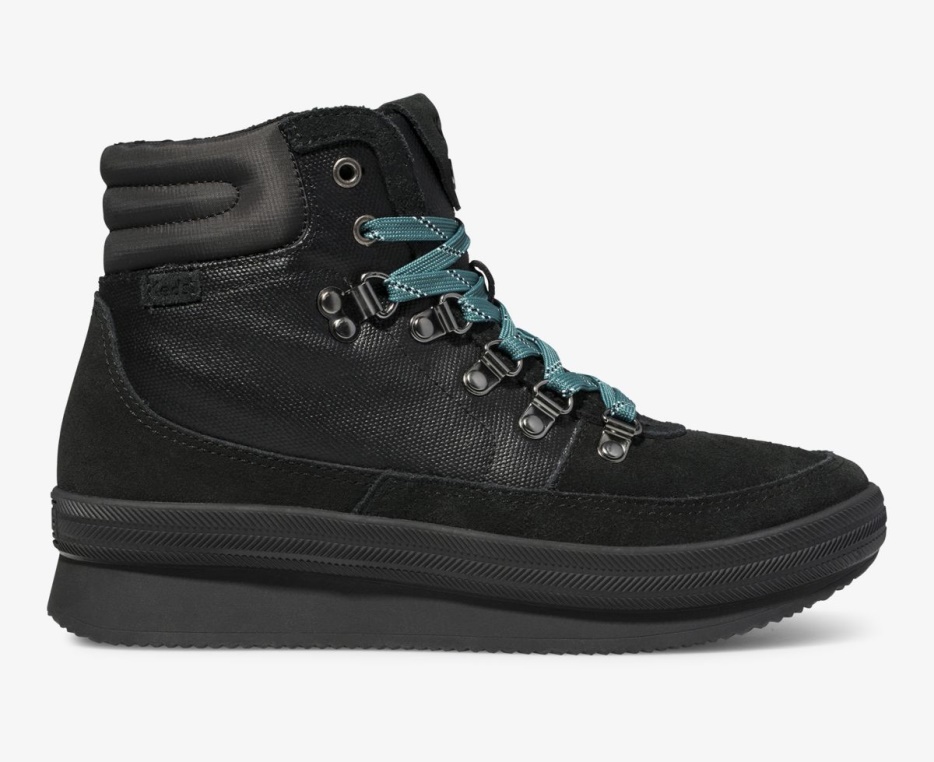 Midland Waterafstotende Dameslaars Zwart Keds