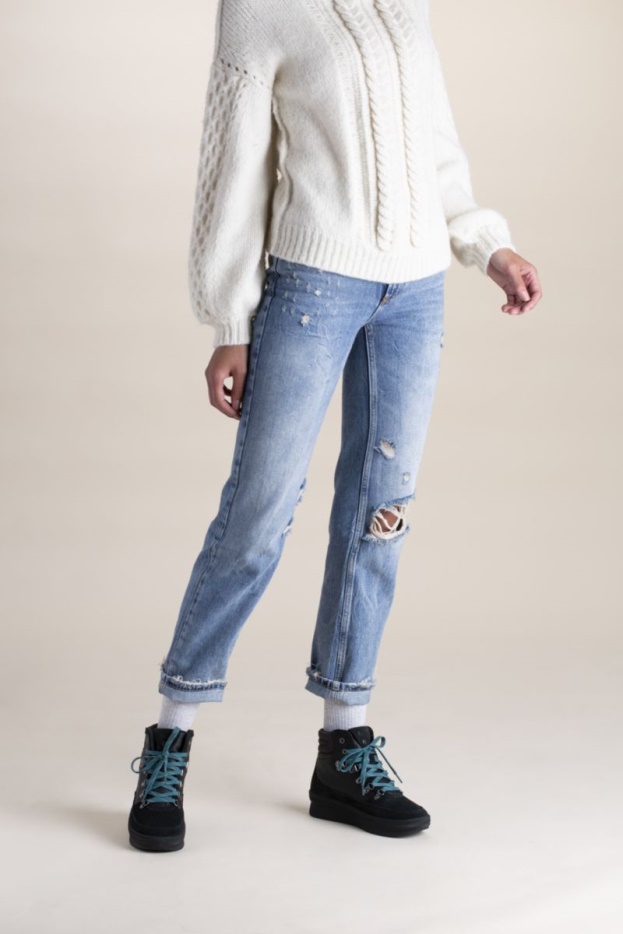 Midland Waterafstotende Dameslaars Zwart Keds