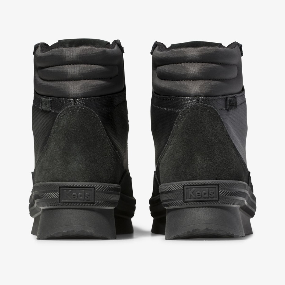 Midland Waterafstotende Dameslaars Zwart Keds