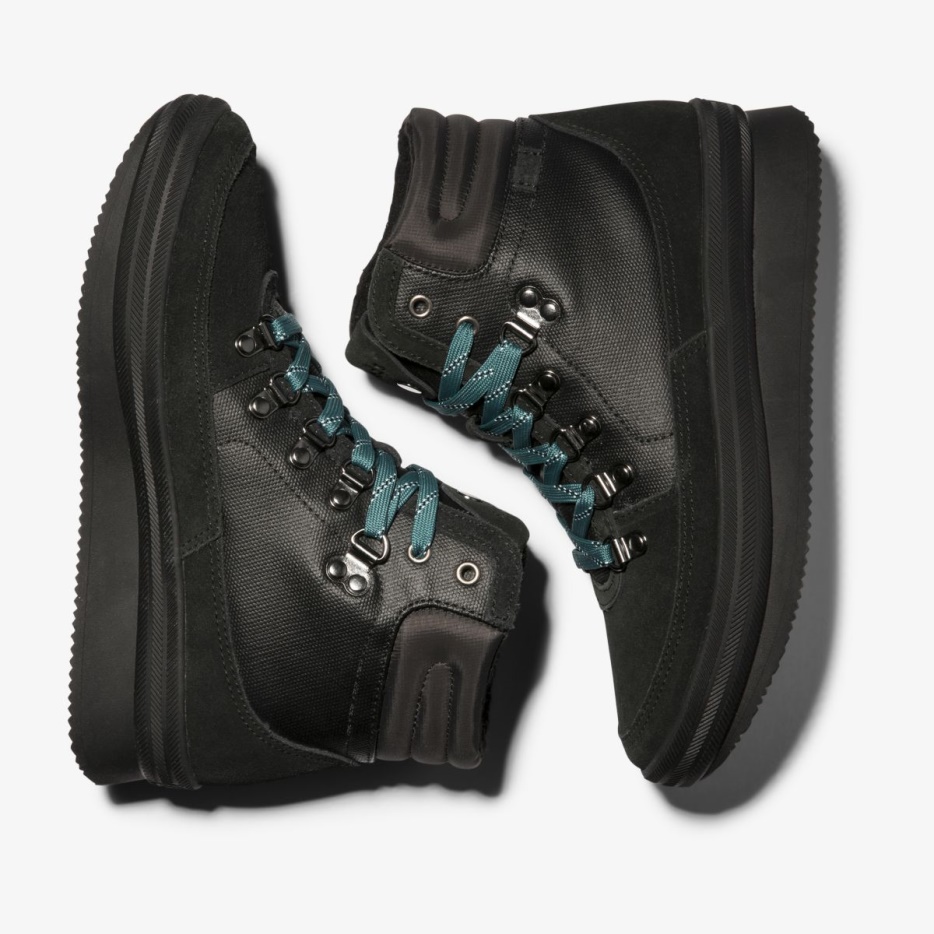 Midland Waterafstotende Dameslaars Zwart Keds