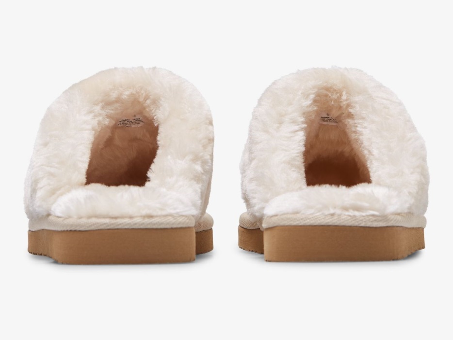 Dames Muiltjespantoffel Glitter Ivoor Keds