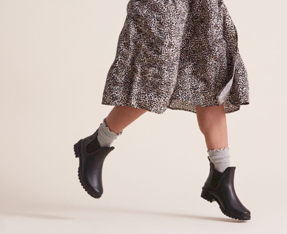 Dames Rowan Regenlaars Zwart Keds