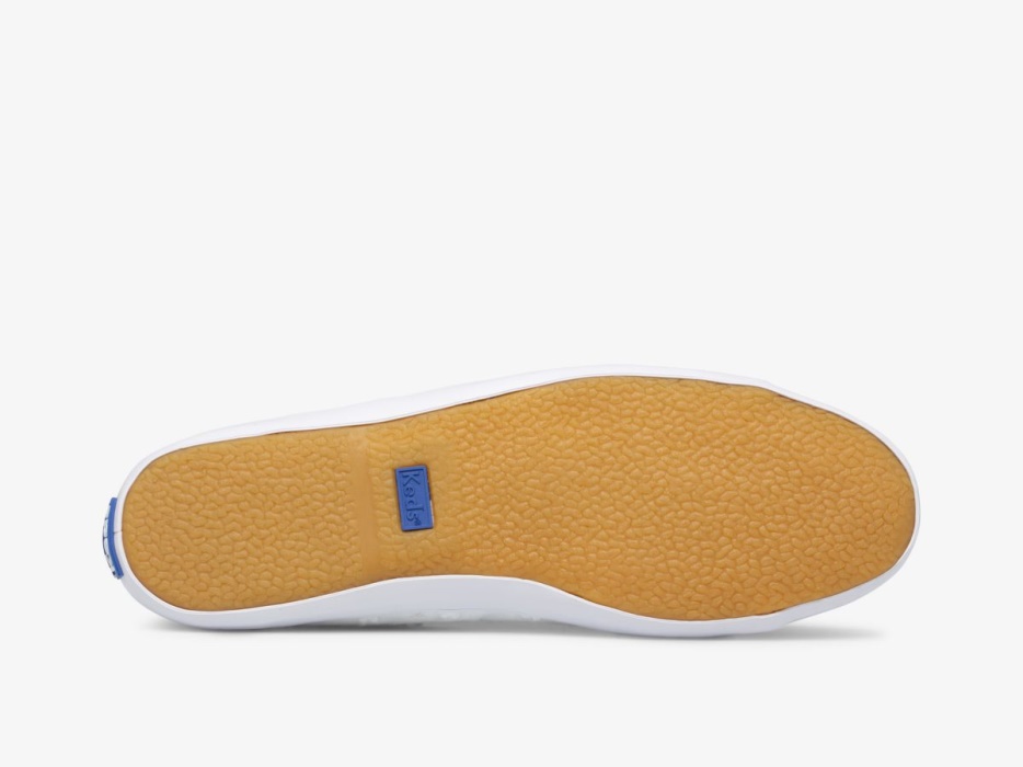 Dames Kust Madeliefje Oogje Wit Keds