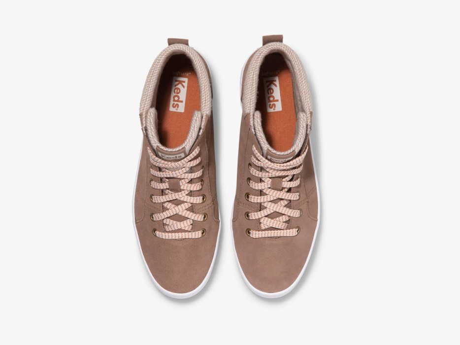 Dames Tahoe Laars Suède Bruin Keds