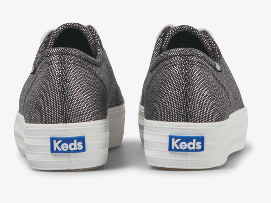 Triple Kick Metalen Tinnen Keds Voor Dames