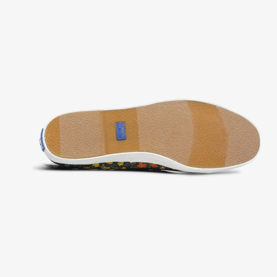 Dames X Rifle Paper Co. Chillax Wildwood Groen Multikeds
