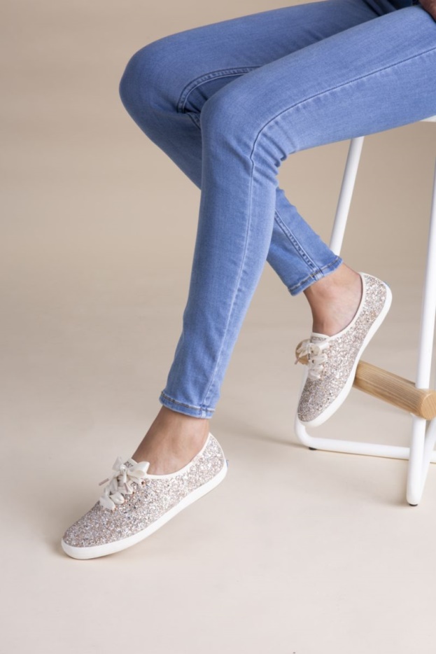 Dames X Kate Spade New York Champion Glitter Rose Gouden Multikeds