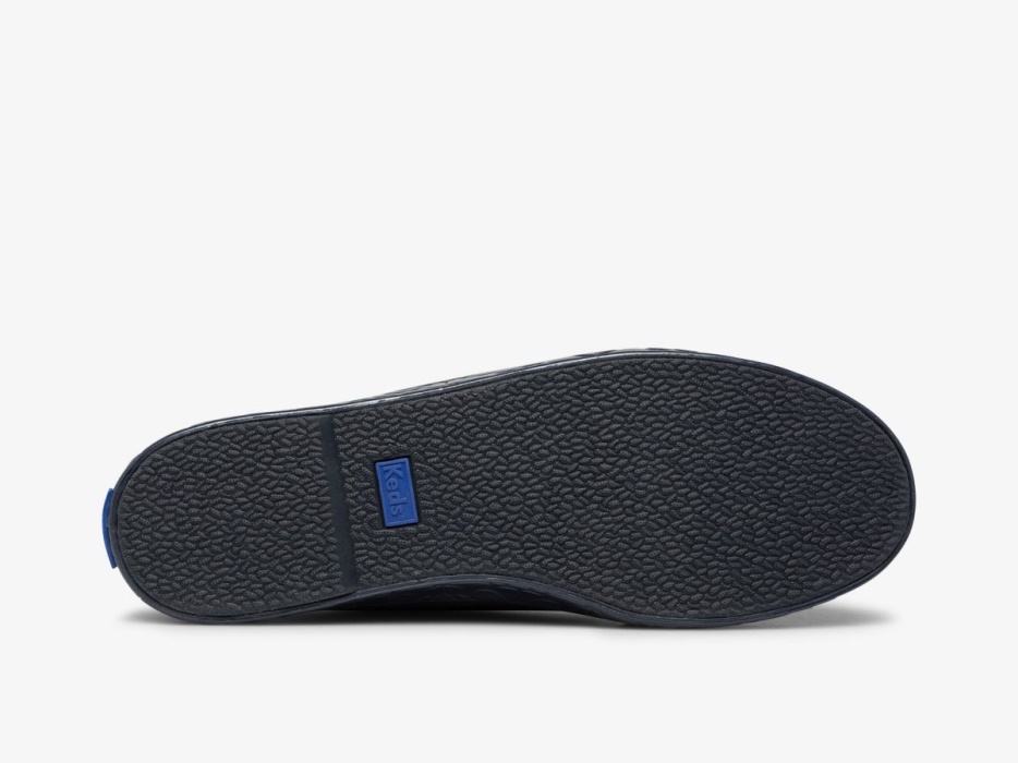 Dames X Kate Spade New York Kickstart Logo Foxing Satijnblauw Keds