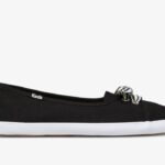 Badstof Canvas Voor Dames Zwart Multikeds