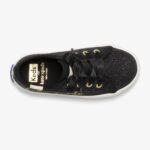 Big Kid's X Kate Spade New York Kickstart Jr Script Black Keds - Afbeelding 3