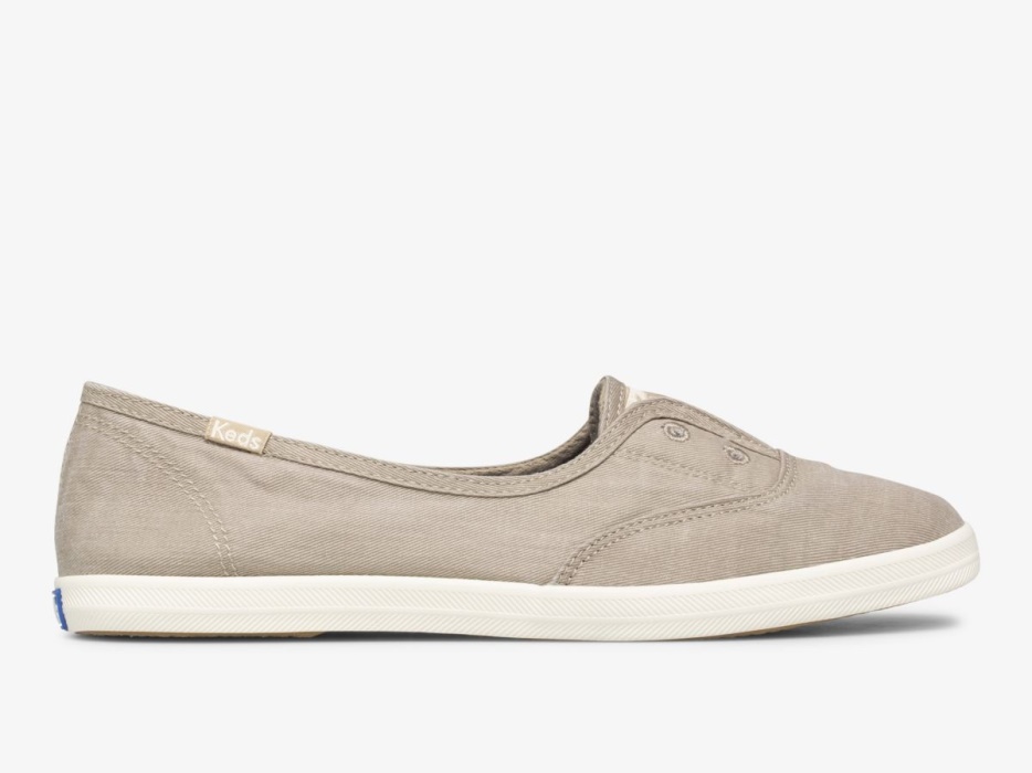 chillax_mini_twill_wasbare_tan_keds_voor_dames.jpg Chillax Mini Twill Wasbare Tan Keds Voor Dames - Afbeelding 1