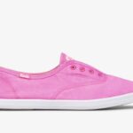 Chillax Neon Twill Dames Wasbaar Keds Roze
