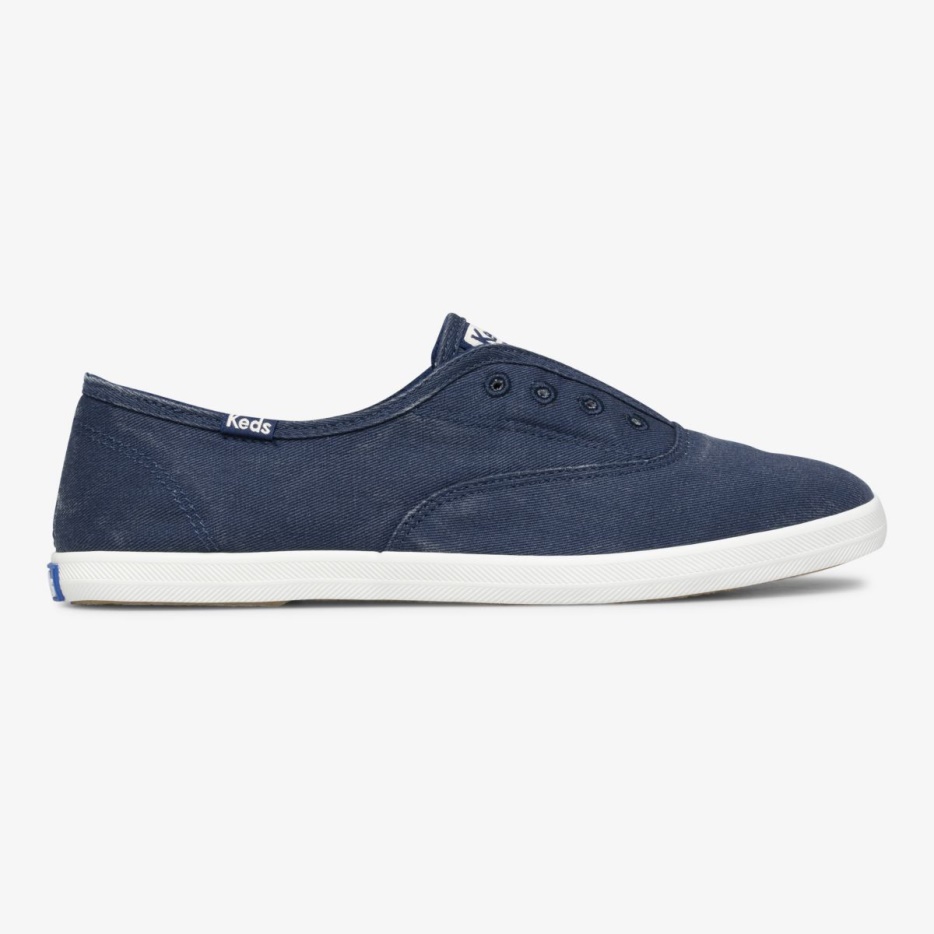 chillax_wasbare_blauwe_keds_voor_dames.jpg Chillax Wasbare Blauwe Keds Voor Dames - Afbeelding 1