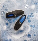 Chillax Wasbare Keds Houtskool Voor Dames - Afbeelding 2