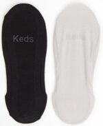 Dames 6pk Extra Laag Uitgesneden Voering Zwart Keds - Afbeelding 3