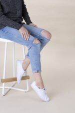 Dames Chillax Basics Keds Wit - Afbeelding 2