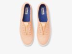 Dames Chillax Twill Wasbare Keds Perzik - Afbeelding 3