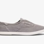 Dames Chillax Wasbaar Feat. Biologisch Katoen Medium Grijze Keds