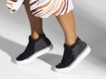 Dames Cooper Zip Bootie Keds Zwart - Afbeelding 2