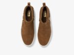 Dames Cooper Zip Fringe Suède Bruin Keds - Afbeelding 3