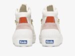 Dames Demi Mid Trx Leer Keds Wit - Afbeelding 3