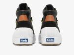 Dames Demi Mid Trx Leer Zwart Keds - Afbeelding 3