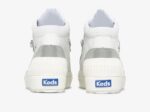 Dames Demi Trx Half Leer Wit Zilver Keds - Afbeelding 2