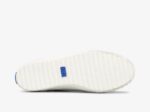 Dames Demi Trx Half Leer Wit Zilver Keds - Afbeelding 4