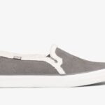 Dames Dubbeldekker Suède Faux Shearling Keds Smoke