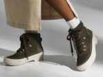 Dames Fielder Boot Suede Nylon Thinsulatetrade Keds Olijf - Afbeelding 2