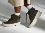 Dames Fielder Boot Suede Nylon Thinsulatetrade Keds Olijf - Afbeelding 4