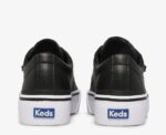 Dames Jump Kick Duo Leer Zwart Keds - Afbeelding 3