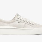 Dames Jump Kick Duo Metallic Suède Keds Zilver