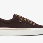 Dames Jump Kick Duo Vegan Soft Buck Bordeauxrood Keds