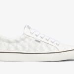 Dames Jump Kick Perf Leer Keds Wit