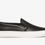 Dames Jump Kick Slip Leer Keds Zwart