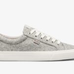 Dames Jump Kick Speckle Knit Grijs Keds