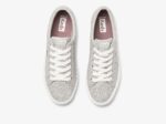 Dames Jump Kick Speckle Knit Grijs Keds - Afbeelding 4
