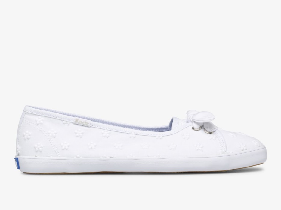 dames_kust_madeliefje_oogje_wit_keds.jpg Dames Kust Madeliefje Oogje Wit Keds - Afbeelding 1