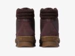 Dames Midland Laars Luxe Leer Met Thinsulate&trade; Bordeauxrode Keds - Afbeelding 3